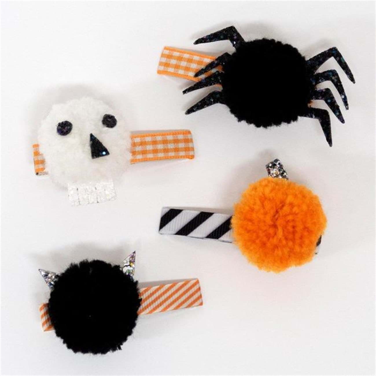 Halloween Pom Pom Tokalar resmi